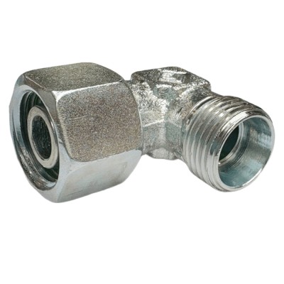 Codo 90º Macho - Tuerca Loca Con Junta Tórica