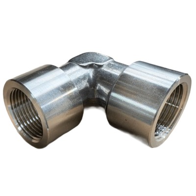 Codo 90º Hembra Forja Inoxidable