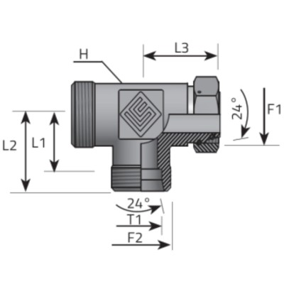 Te Macho - Macho - Tuerca Loca Con Junta Tórica