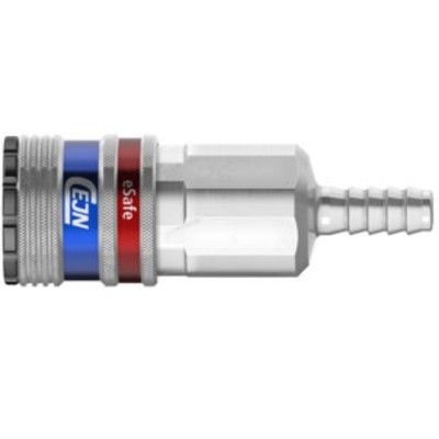 Hembra Enchufe Rápido Aire Serie 300 eSafe Tubo