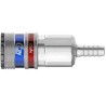 Hembra Enchufe Rápido Aire Serie 300 eSafe Tubo