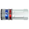 Hembra Enchufe Rápido Aire Serie 300 eSafe Rosca Hembra
