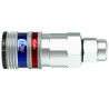 Hembra Enchufe Rápido Aire Serie 300 eSafe Stream Line