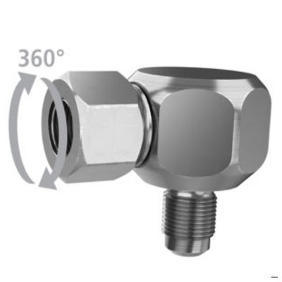 Adaptador Giratorio Enchufe Rápido Hidráulica Serie 115 100MPa