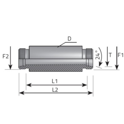 Empalme Soldar Macho (mm)