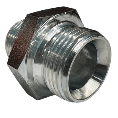 Adaptador Macho - Macho BSPP Largo (Pulgadas)