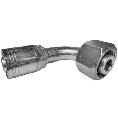 Codo 90º Prensar  4 Mallas  Con Casquillo