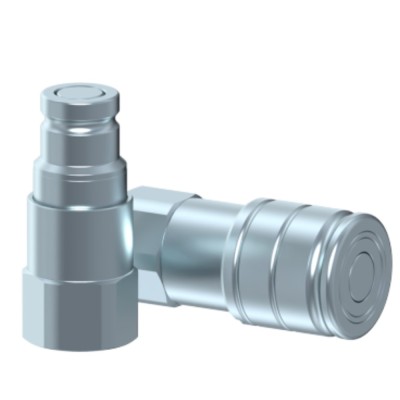 Macho Enchufe Rápido Ecológico - Caras Planas