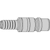 Male Quick Air Coupling Series 550 Tube
