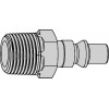 Male Quick Air Coupling Series 300 Male Thread