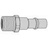 Male Plug Safety Air Button Series 381 Male Thread
