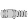 Male Air Quick Coupling Series 410 Tube