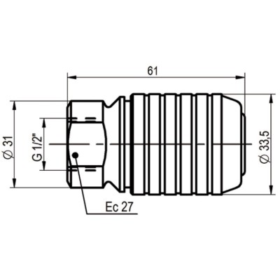 Hembra Enchufe Rápido IMOPAC CD-100