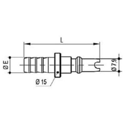 Macho Enchufe Rápido IMOPAC ACD-25 Macho Enchufe Rápido IMOPAC ACD-25