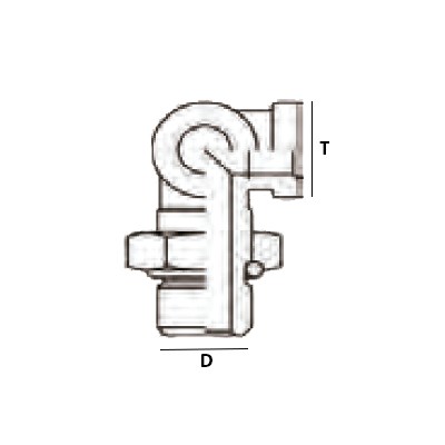 Y Orientable - Adaptador Roscado A Pivote P5