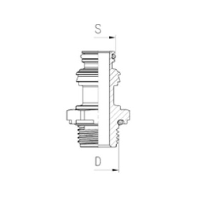 Adaptador Pivote Raufoss ABC Macho Adaptador Pivote Raufoss ABC Macho