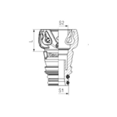 Reductor Pivote Grande - Mediano Raufoss ABC