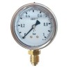 Manómetro 63mm Radial Con Glicerina Bares