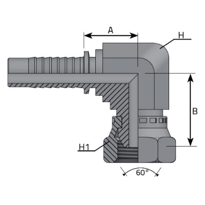 Codo 90º Prensar Compacto
