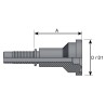 Brida Prensar Recta 3000/6000 Psi