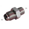 Adaptador Macho Recto Gas 60º Komatsu