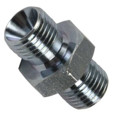 Adaptador Macho - Macho 24º-BSP Gas 60º