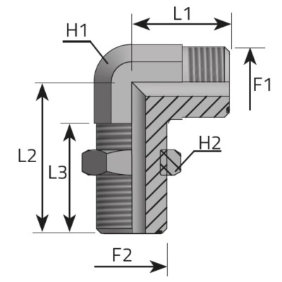 Codo 90º Pasatabique ORFS