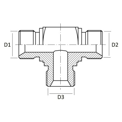 Te Machos Bsp Gas 60º Pulgada