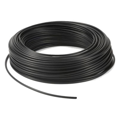 Tubería Tecalán Poliamida Negro Rollo
