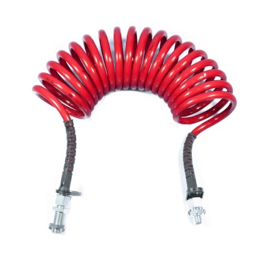 Espiral Semirremolque Poliamida Roja