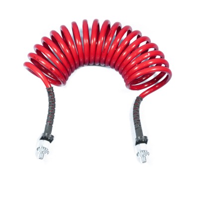 Espiral Semirremolque Poliamida Roja