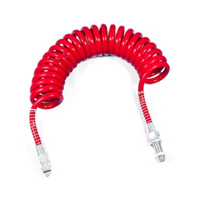 Espiral Semirremolque Poliuretano Roja