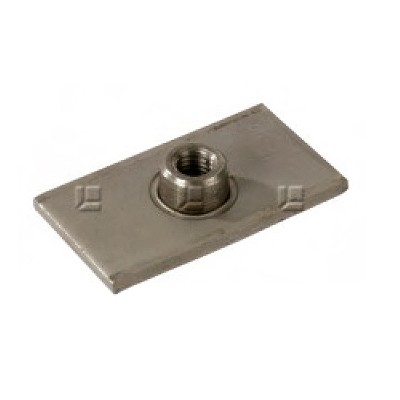 Placa Inferior Abrazadera Doble
