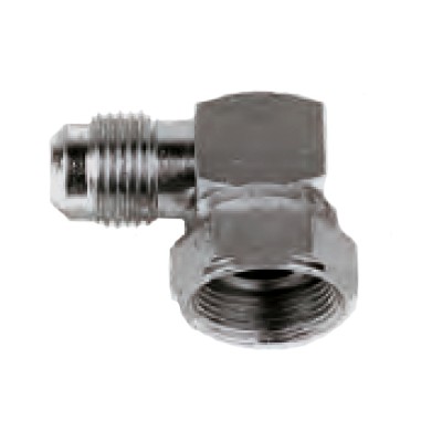Adaptador Codo 90º Tuerca Loca Rotalock Macho SAE