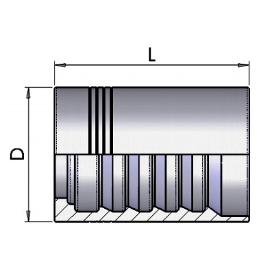 Casquillo Prensar Multiespiral