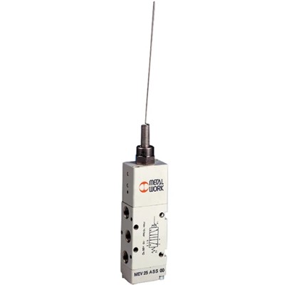 Válvula Neumática Mecánica Serie 70 MEV Antena Servo Pilotada 5/2