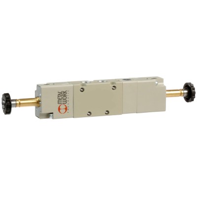 Válvula Electro Neumática Serie 70 SOV Monoestable 5/3
