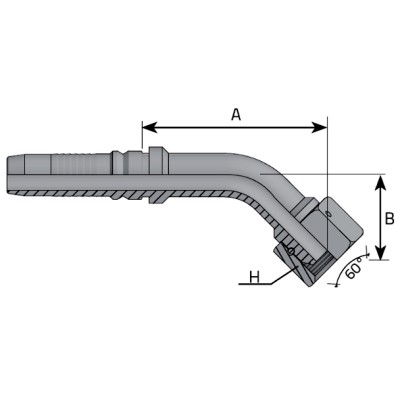 Codo 45 Prensar INTERLOCK