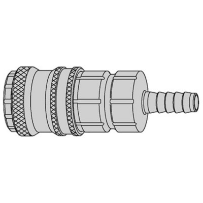 Hembra Enchufe Rápido Aire Serie 320 eSafe Tubo