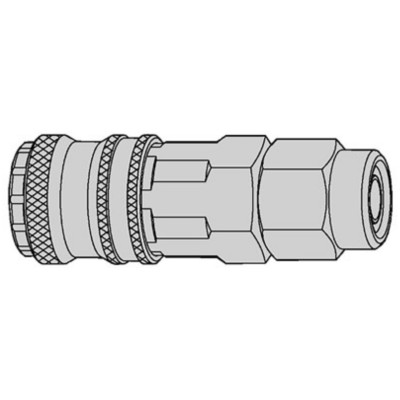 Hembra Enchufe Rápido Aire Serie 410 eSafe Stream Line