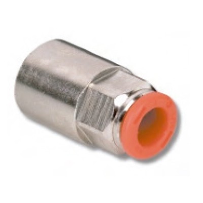 Unión Simple Metal Hembra