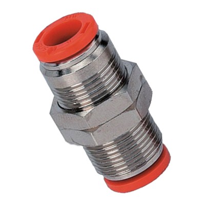 Unión Doble Pasatabique Latón OT58 UNI 5705