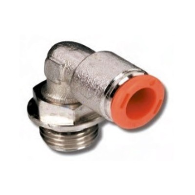 Codo Simple Giratorio Latón OT58 UNI 5705