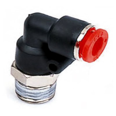 Codo Simple Giratorio Tecnopolímero Serie 2