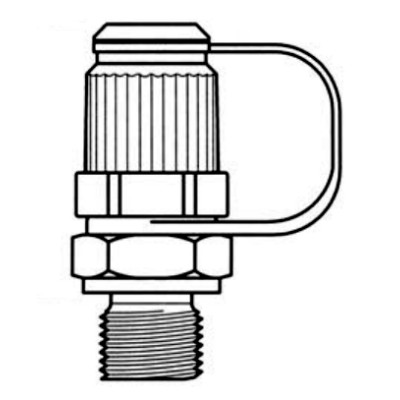 Toma Presión 16/200 Rosca Macho