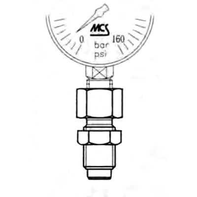Conexión Directa Pasatabique Manómetro