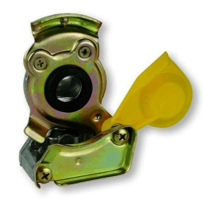 Cabeza Acoplamiento Sin Válvula Amarilla