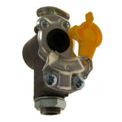 Cabeza Acoplamiento Amarilla Manual Con Filtro