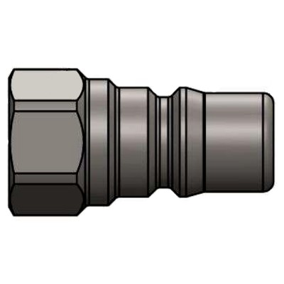 Macho Enchufe Rápido Serie ISO-B Acero Válvula