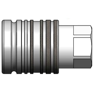 Hembra Enchufe Rápido Push-Pull 1/2